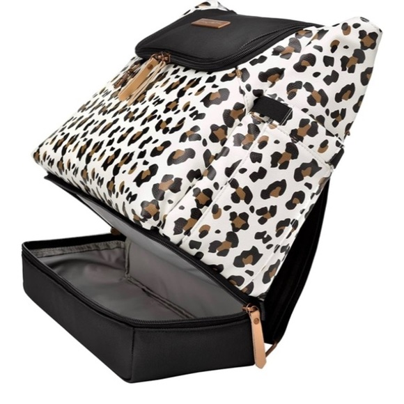 LAST - Petunia Pickle Bottom Pivot Backpack,Moon Leopard - Picture 3 of 12